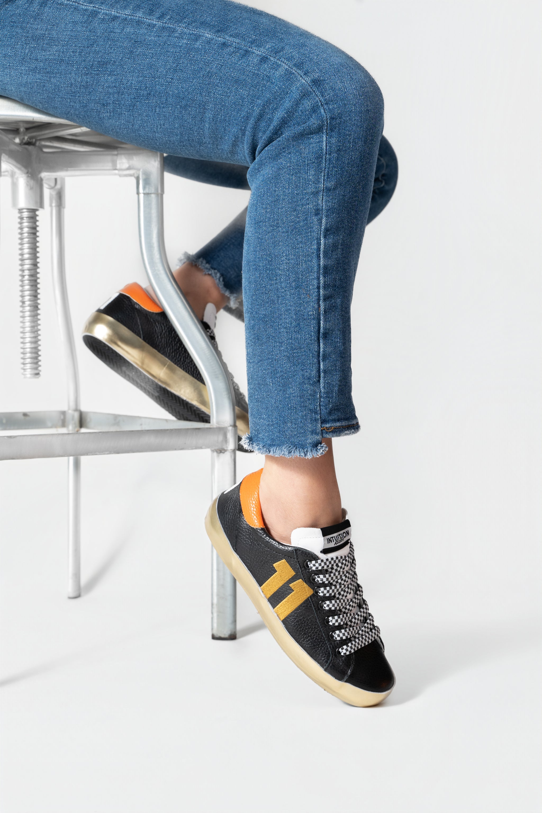 Forza Black Low Top Sneakers