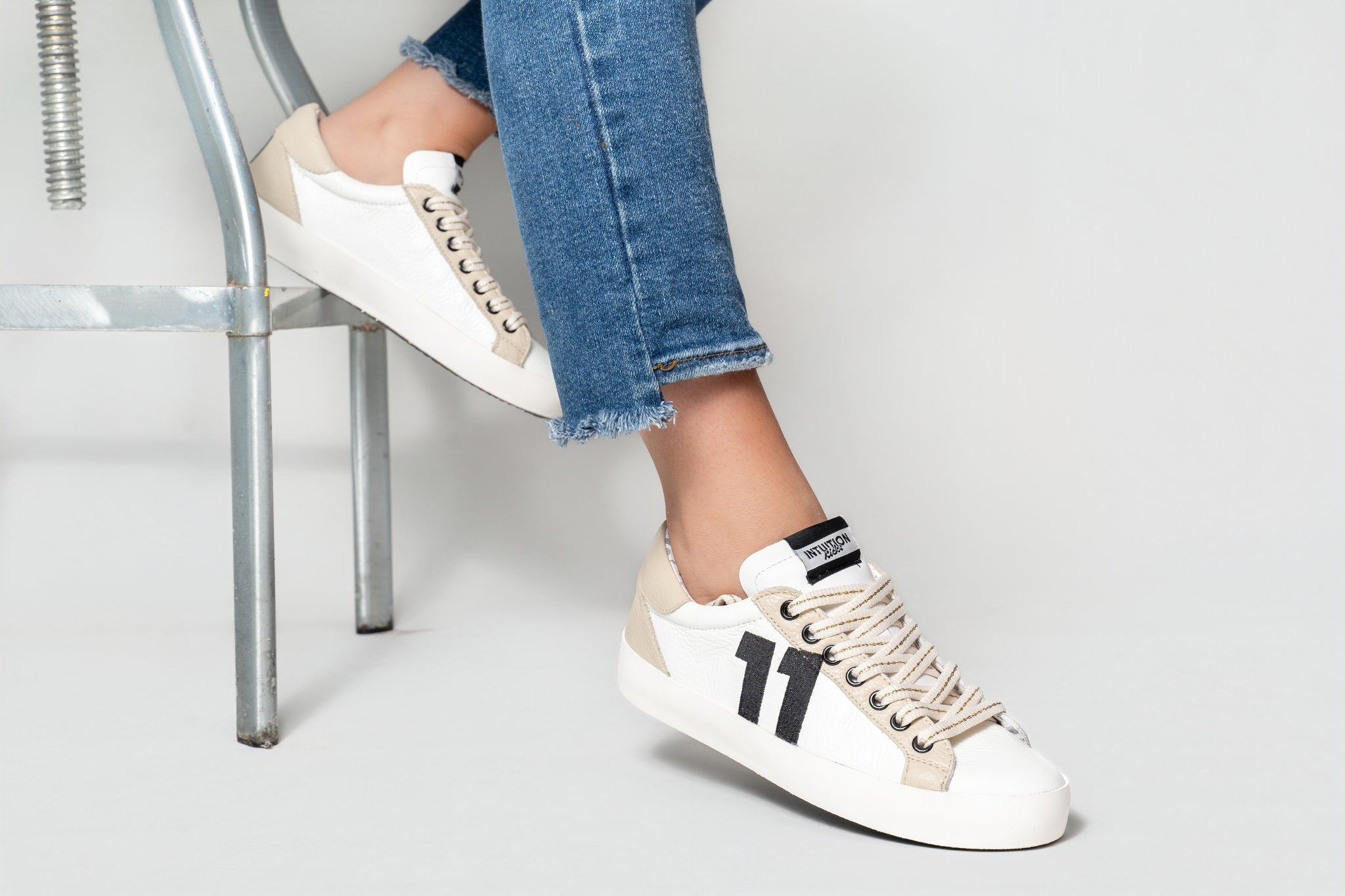 Forza White Low Top Sneakers