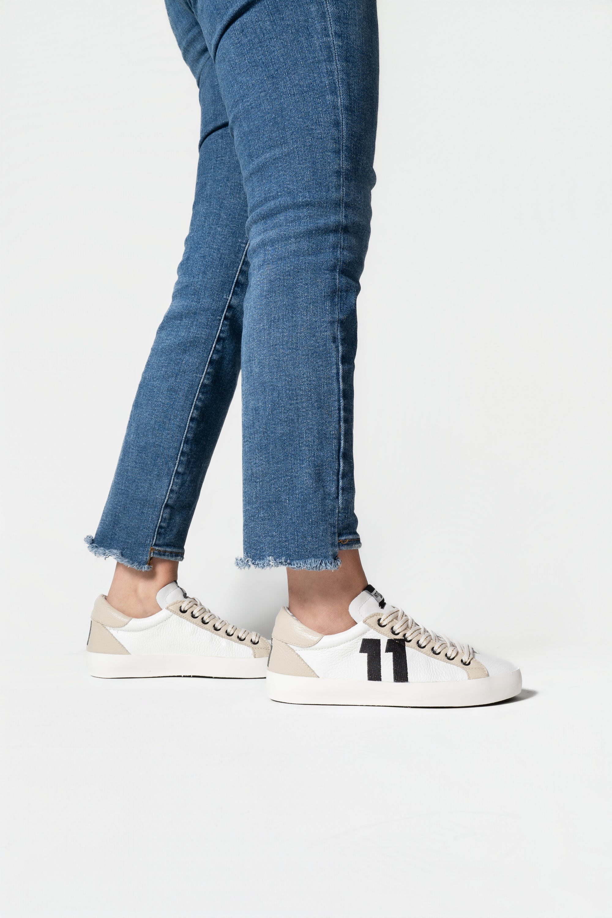 Forza White Low Top Sneakers